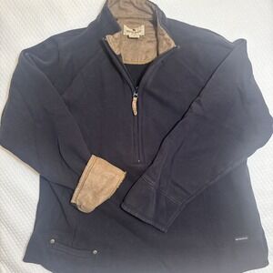 Woolrich Women's Half Zip Sweatshirt Size Medium